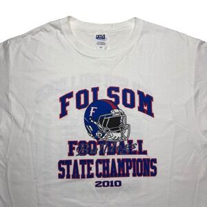 2010 Folsom Bulldogs high school football shirt